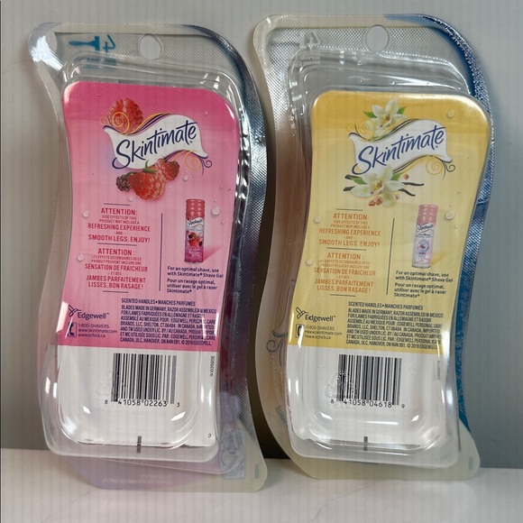 new Skintimate Exfoliating Shaving Razors 2 pack 4razors - Picture 2 of 4